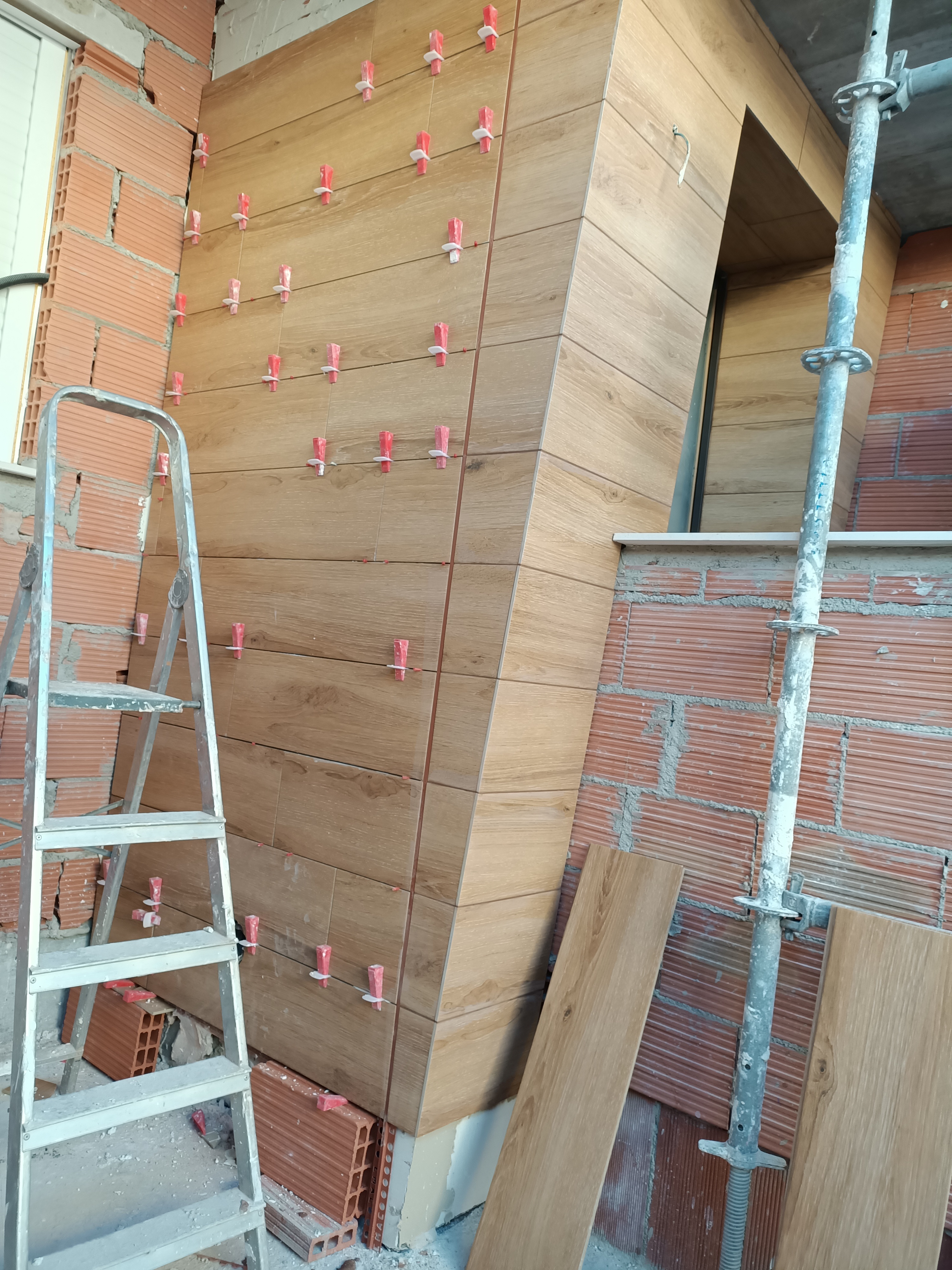 Azulejo PRO Portafolio. Instalación los azulejos, losas, baldosas