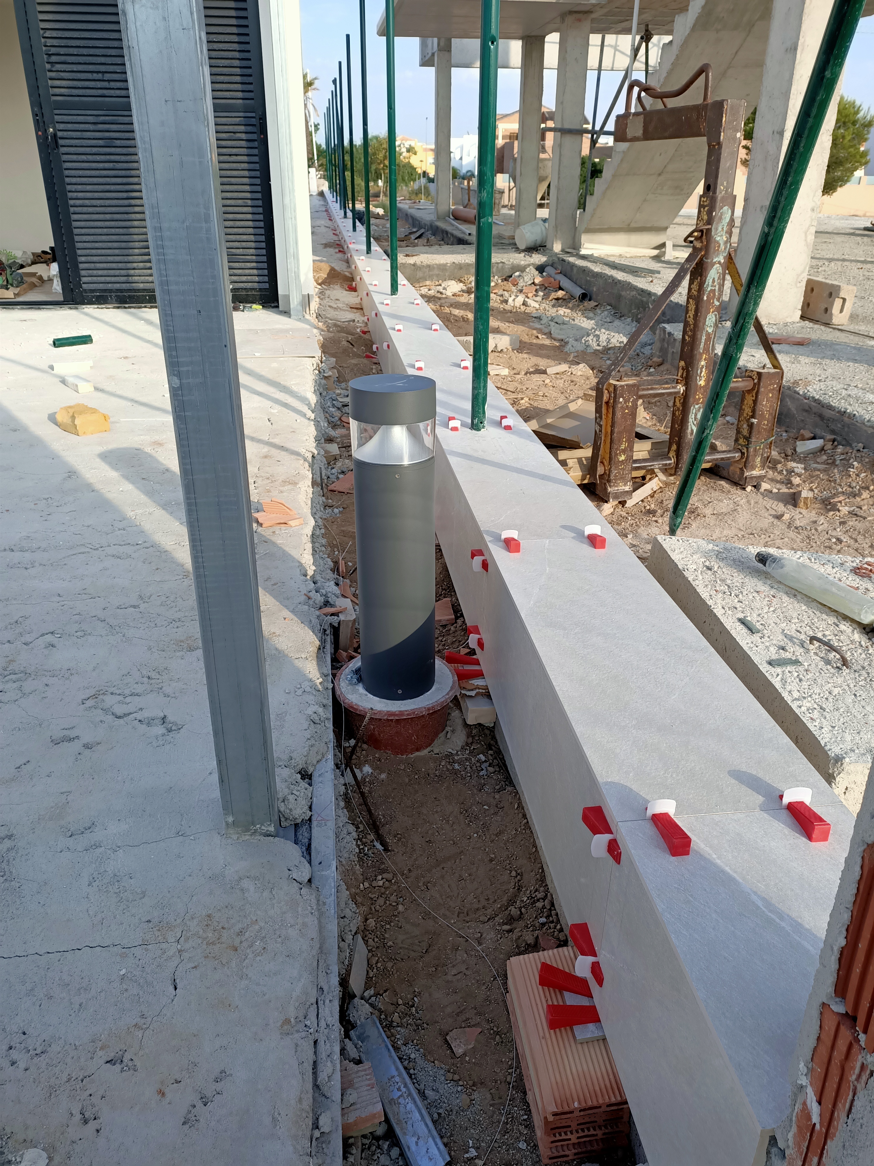 Azulejo PRO Portafolio. Instalación los azulejos, losas, baldosas