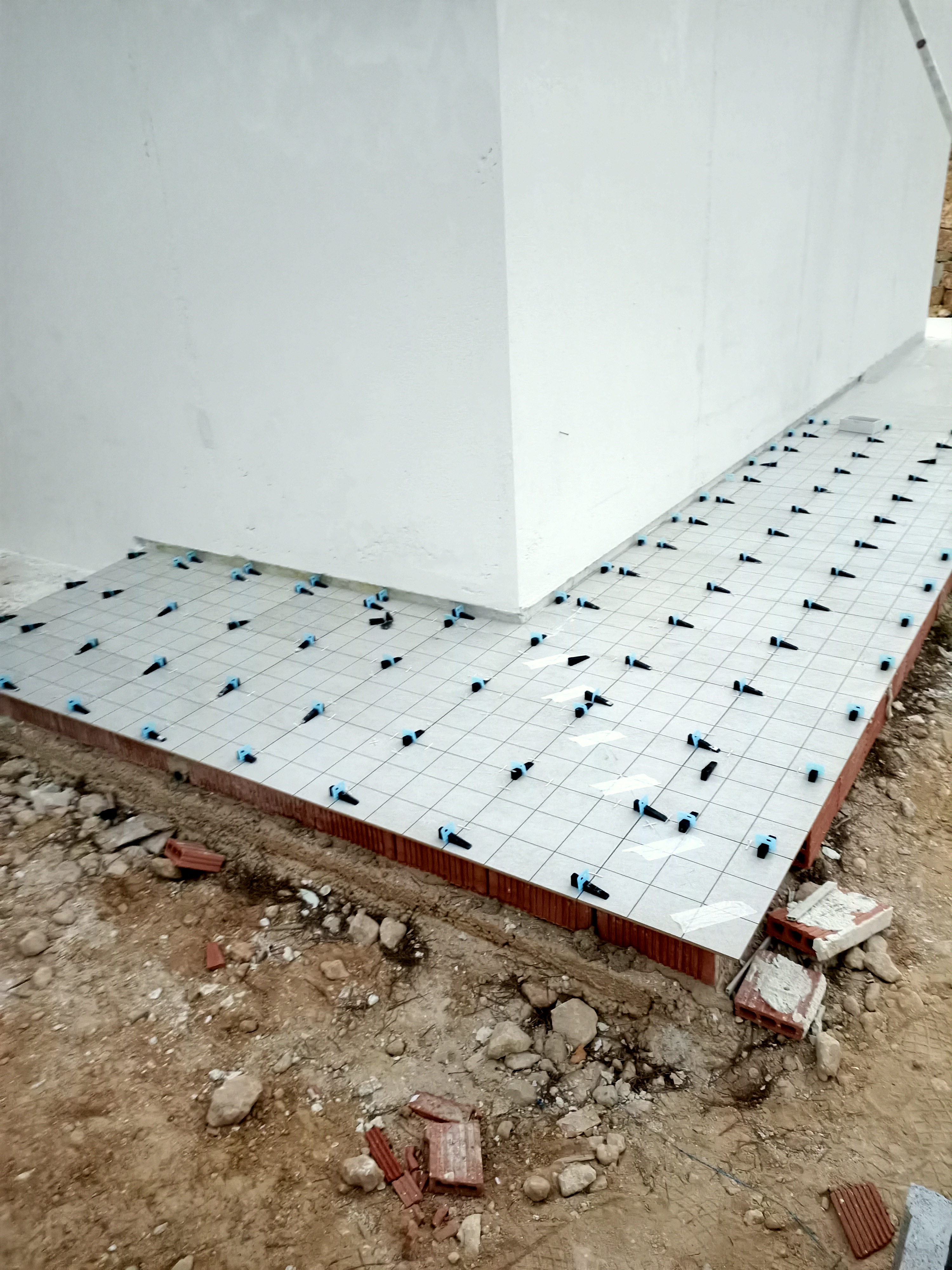 Azulejo PRO Portafolio. Instalación los azulejos, losas, baldosas