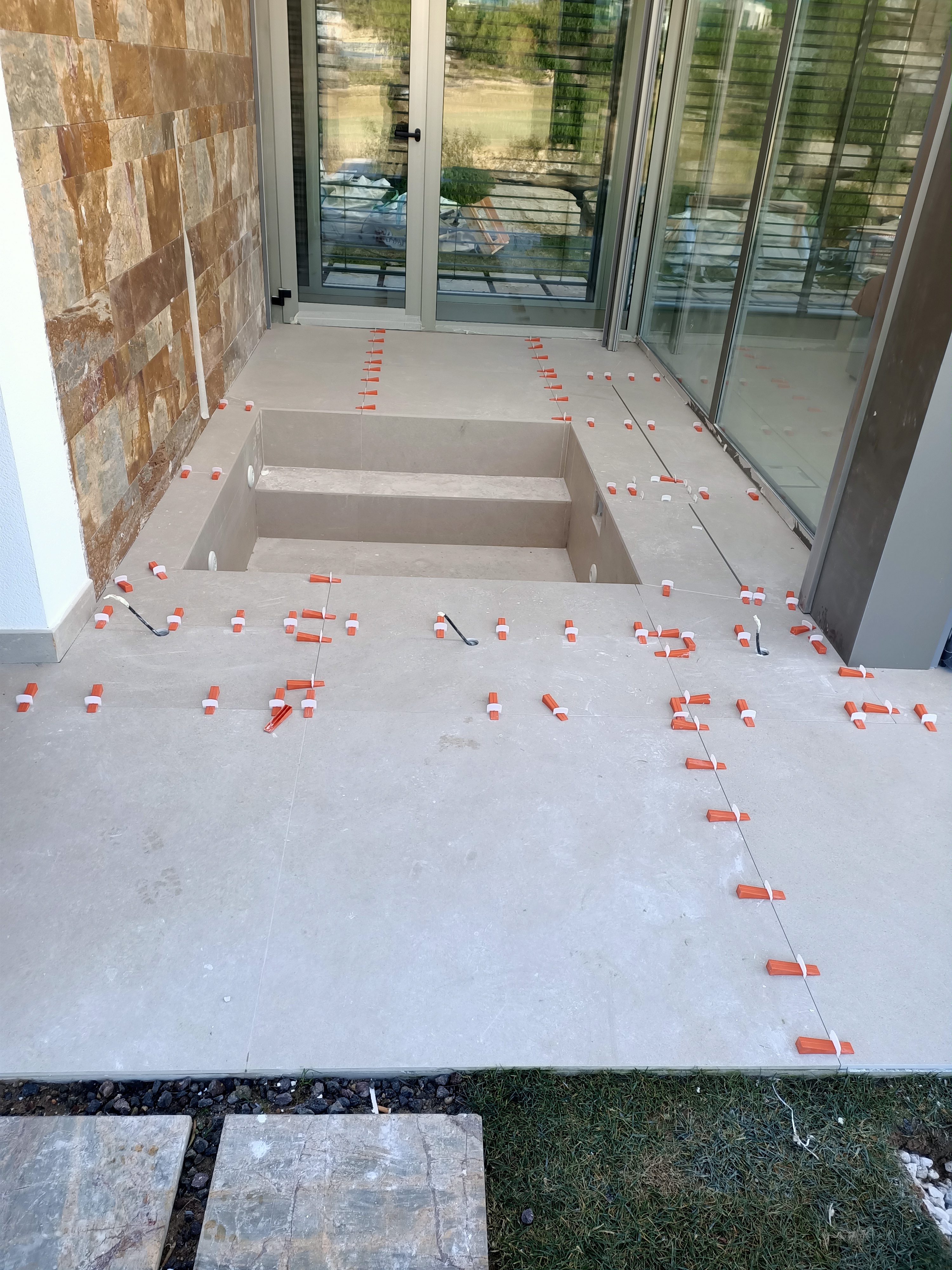 Azulejo PRO Portafolio. Instalación los azulejos, losas, baldosas