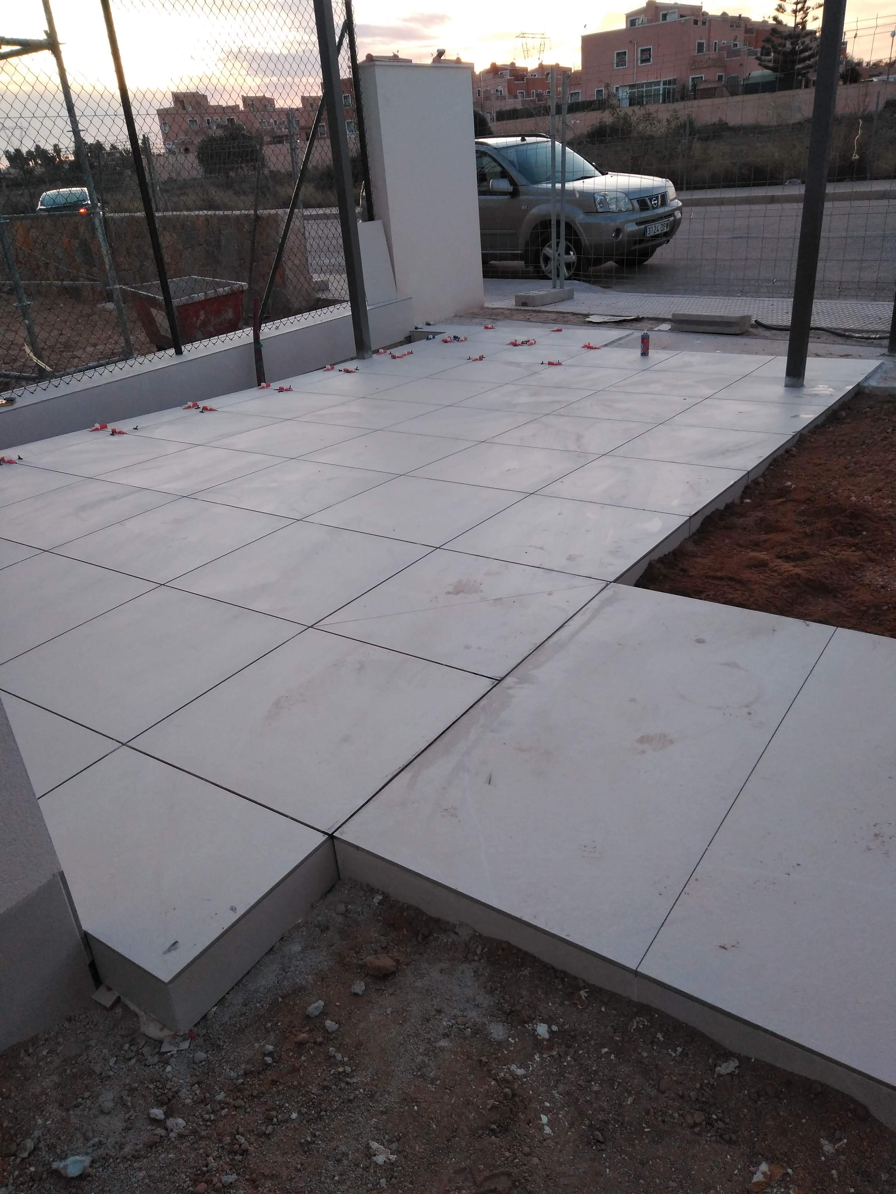 Azulejo PRO Portafolio. Instalación los azulejos, losas, baldosas